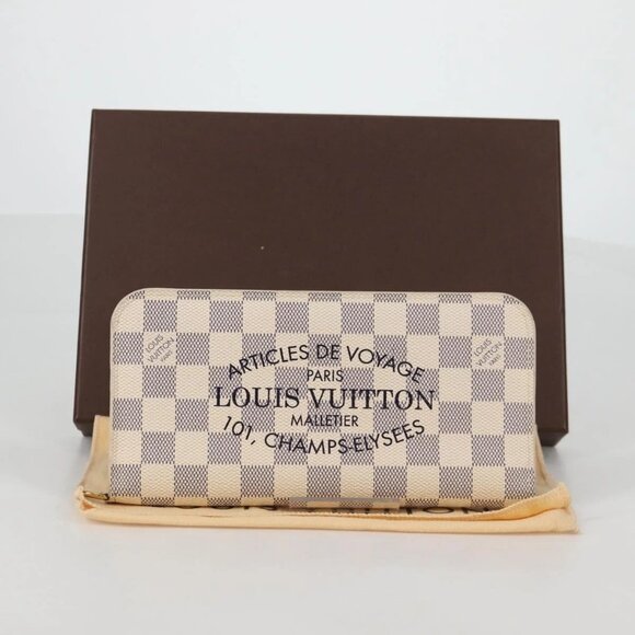 LOUIS VUITTON Damier Azur Portefeuille Insolite Long Wallet N63221 Auth yk19403V - Picture 13 of 16